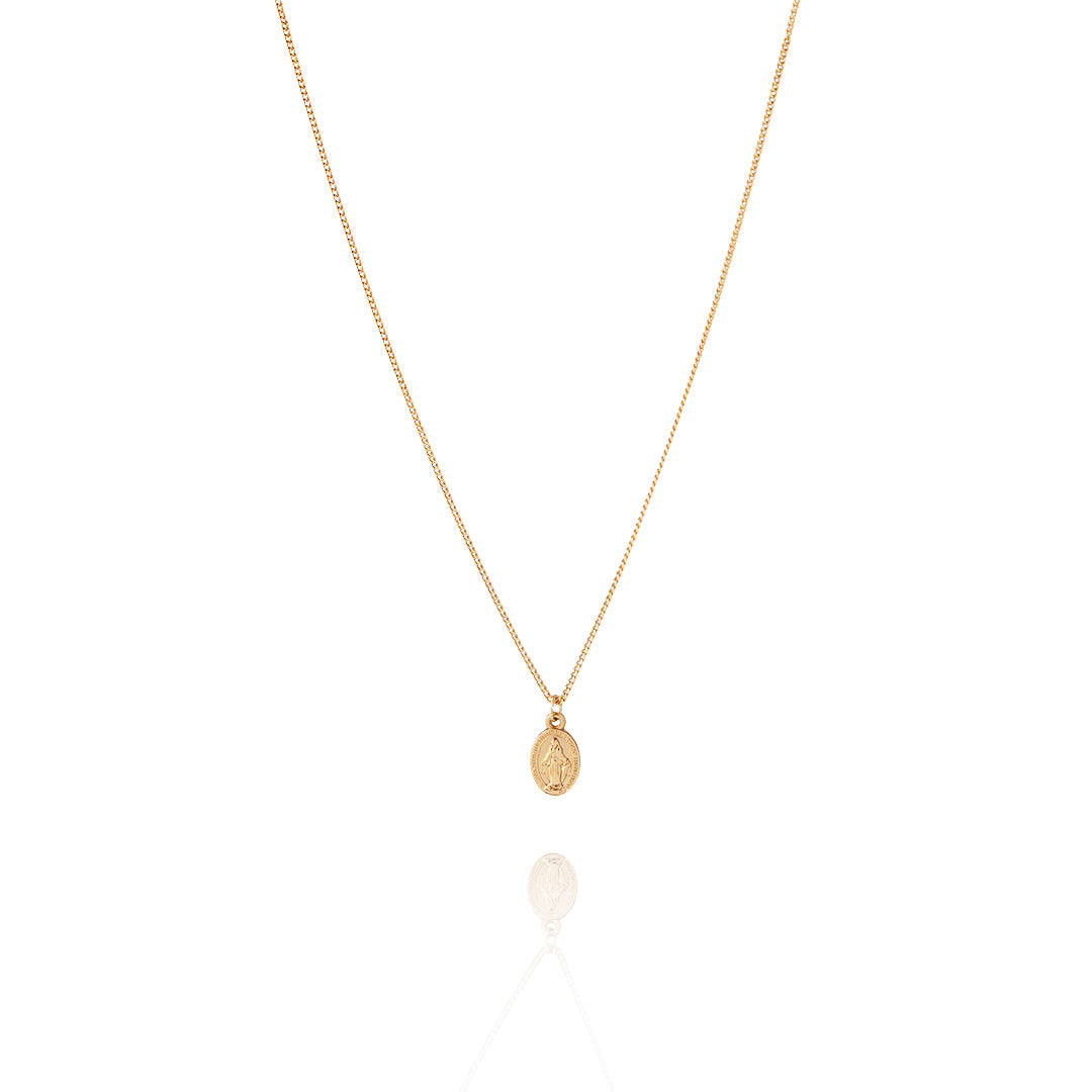 COLLAR MEDALLA VIRGEN MILAGROSA