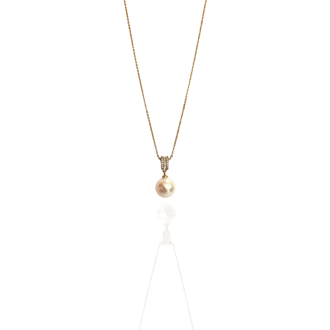 COLLAR RONDANA Y PERLA