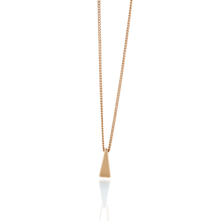 PLAIN TRIANGLE NECKLACE