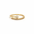 LINE AND ZIRCONIA RING