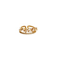 ZIRCONIA GARLAND RING