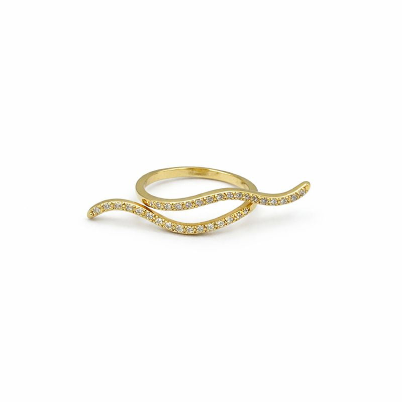 ANILLO ONDAS ZIRCONIAS