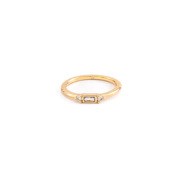 ANILLO ZIRCONIA BAGUETTE