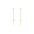 ARETES CADENA CRUZ