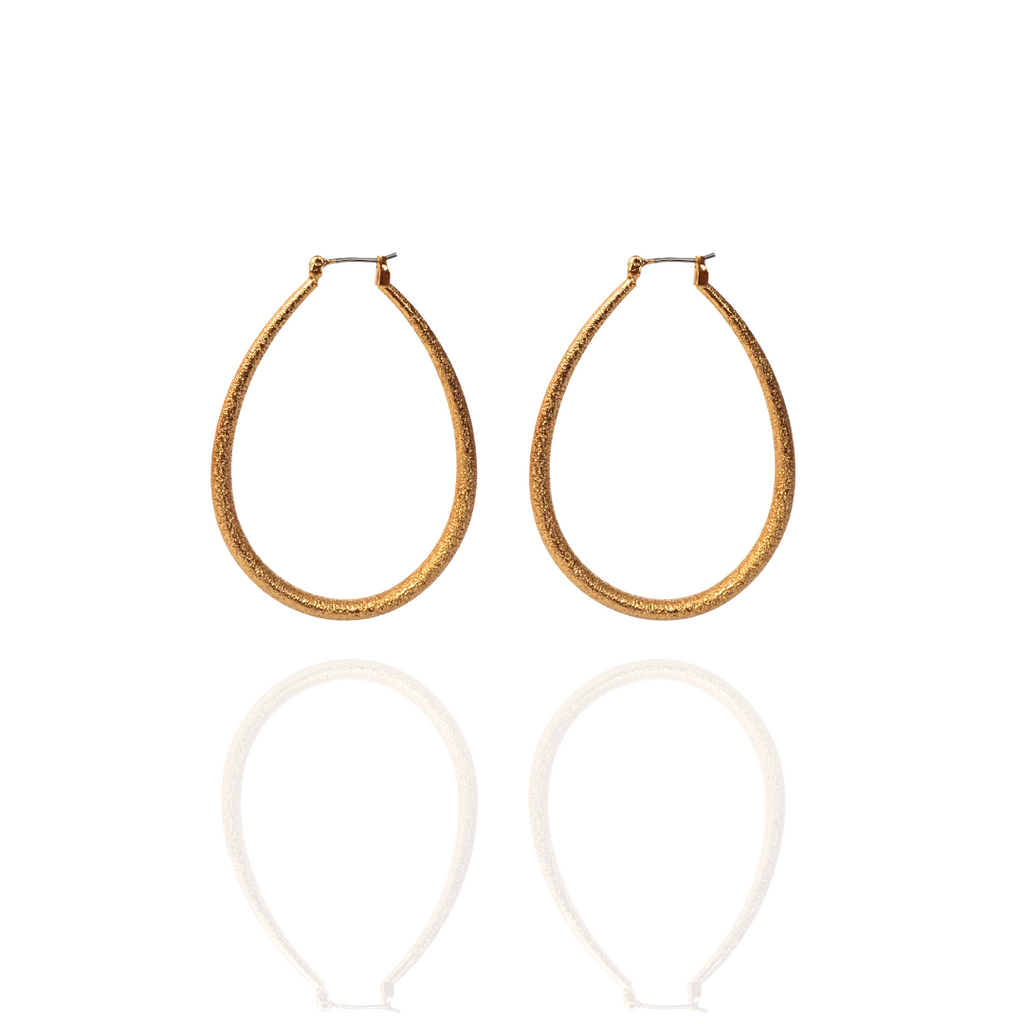 GRANULATED DROP EARRINGS