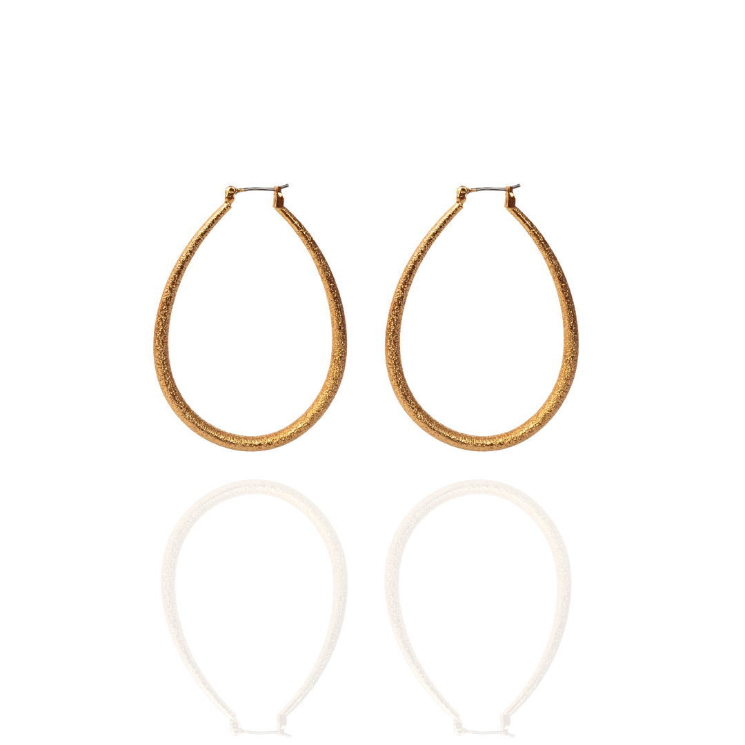 GRANULATED DROP EARRINGS