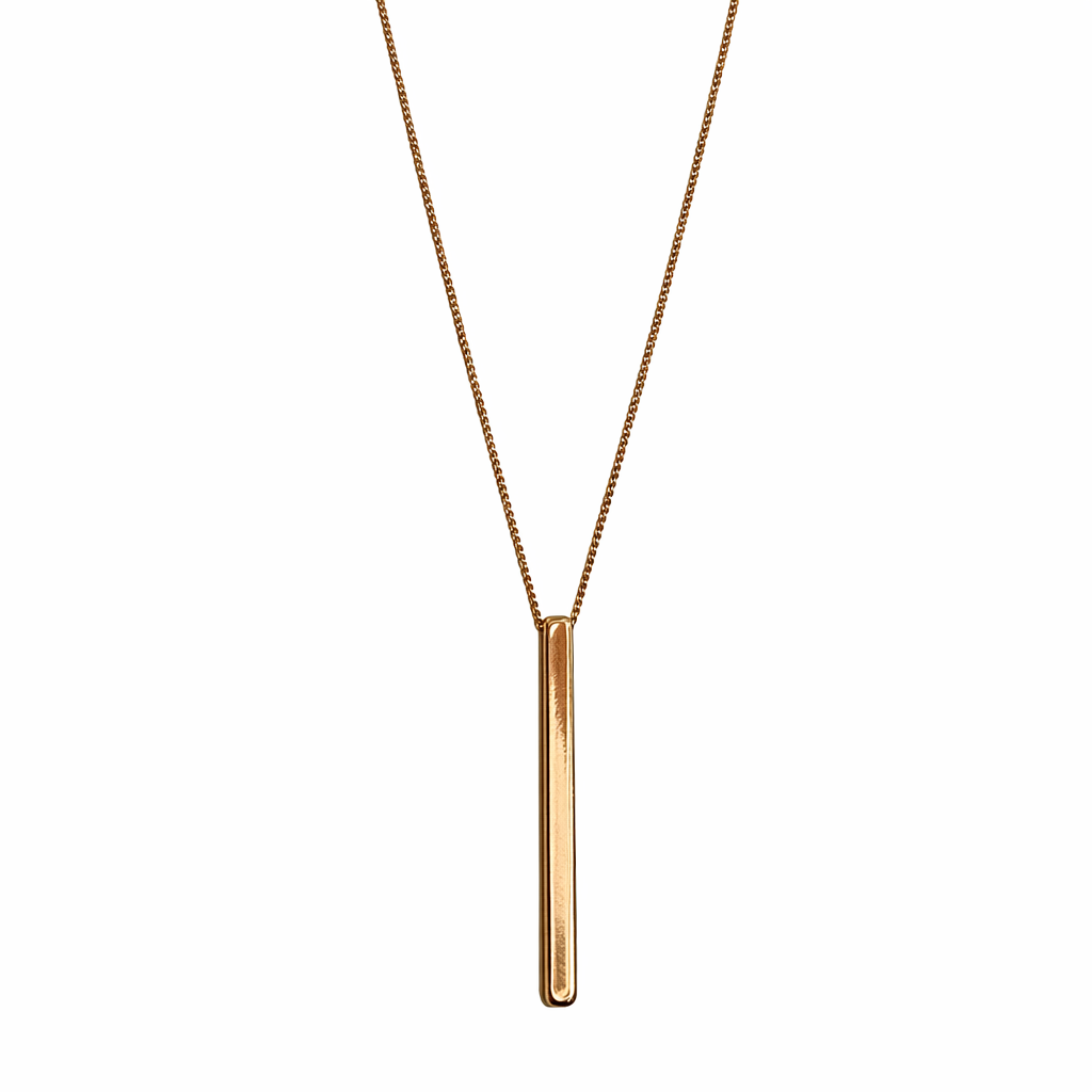 RECTANGULAR BAR NECKLACE