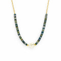 MOSS AGATE NECKLACE