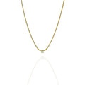 ZIRCONIA AND OPAL BAR NECKLACE