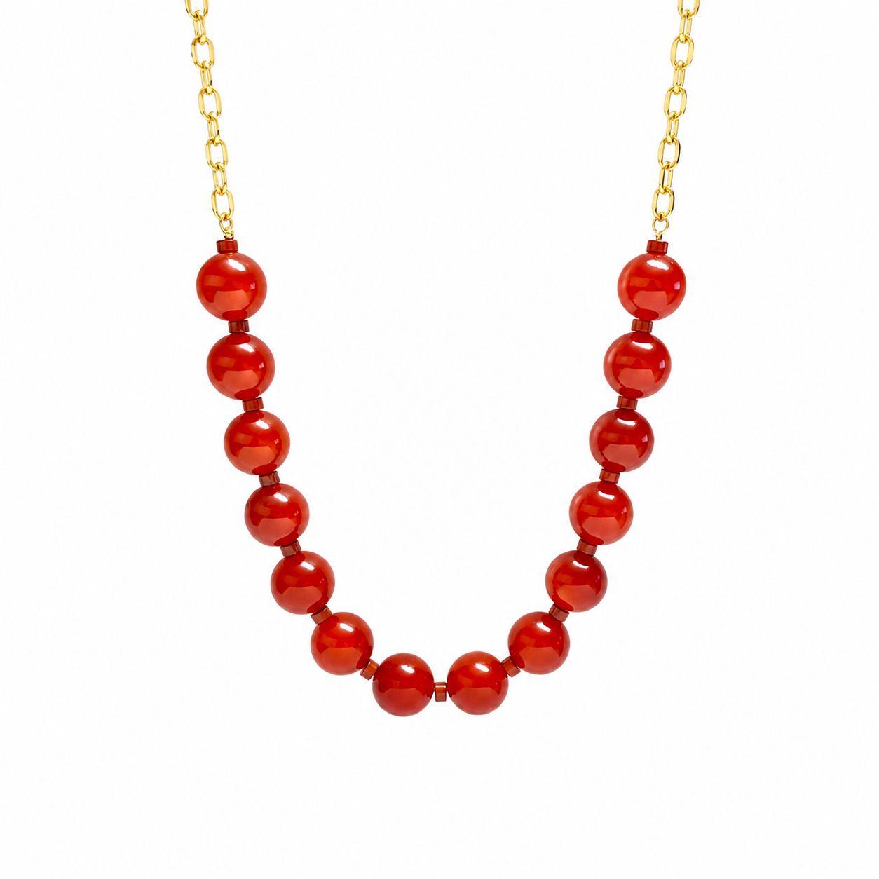 COLLAR ESFERAS JADE