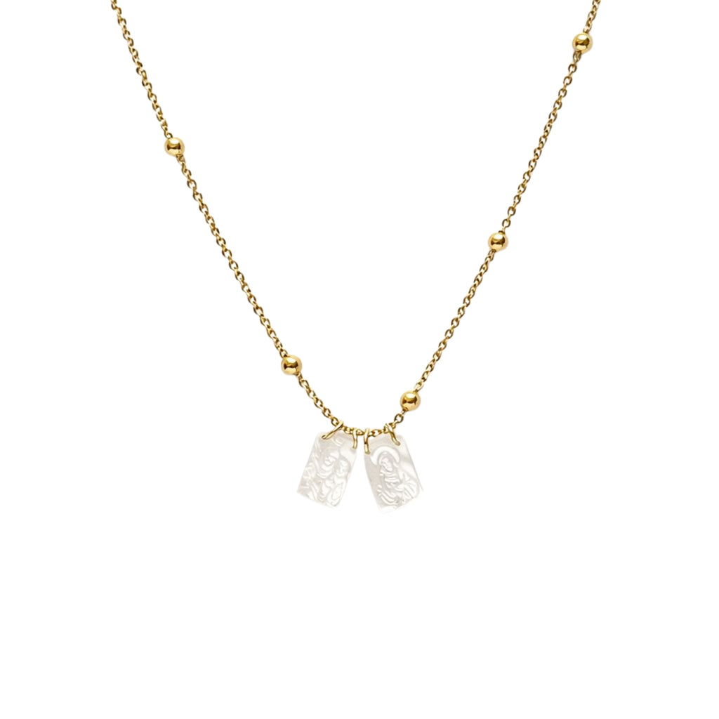 SHELL SCAPULAR NECKLACE