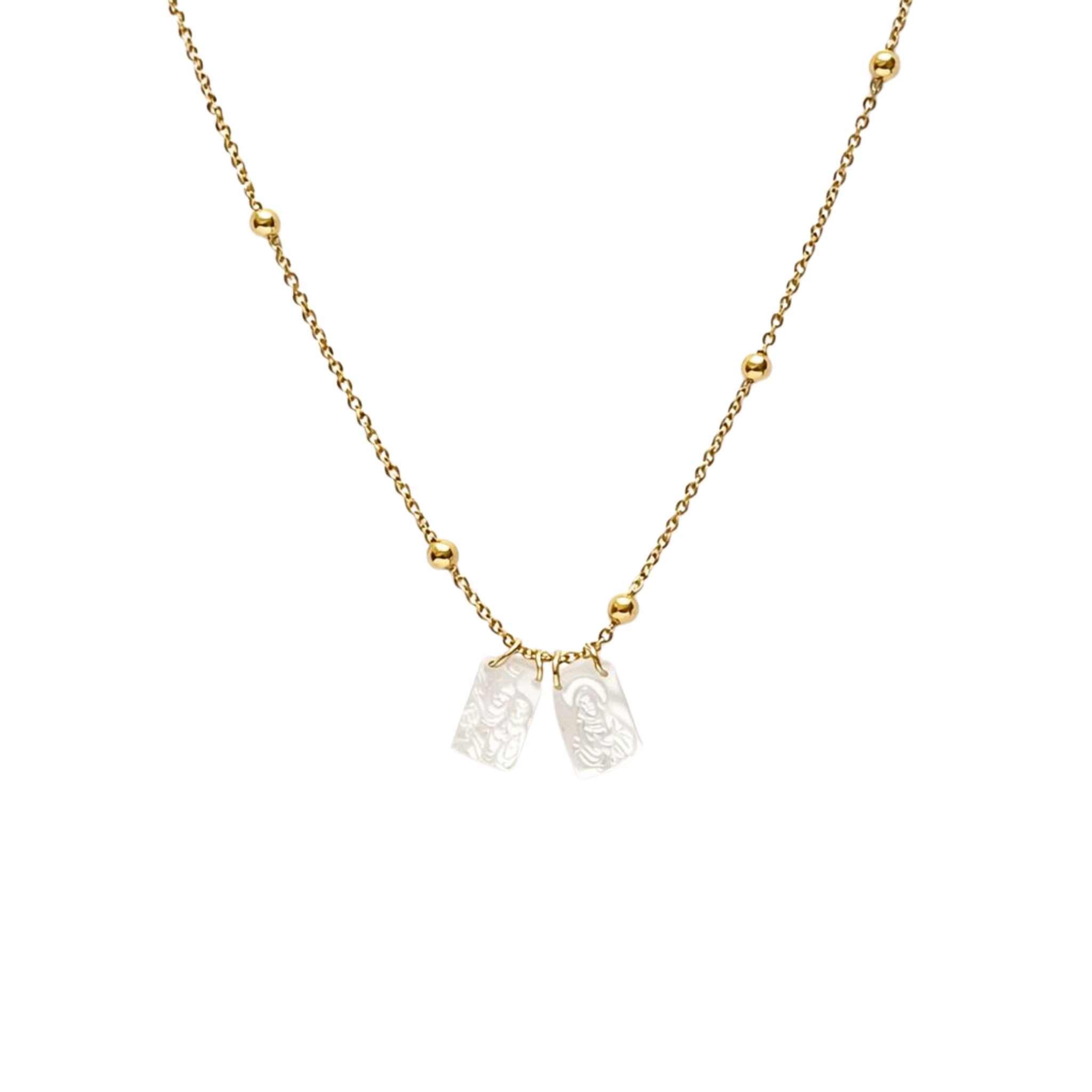 SHELL SCAPULAR NECKLACE