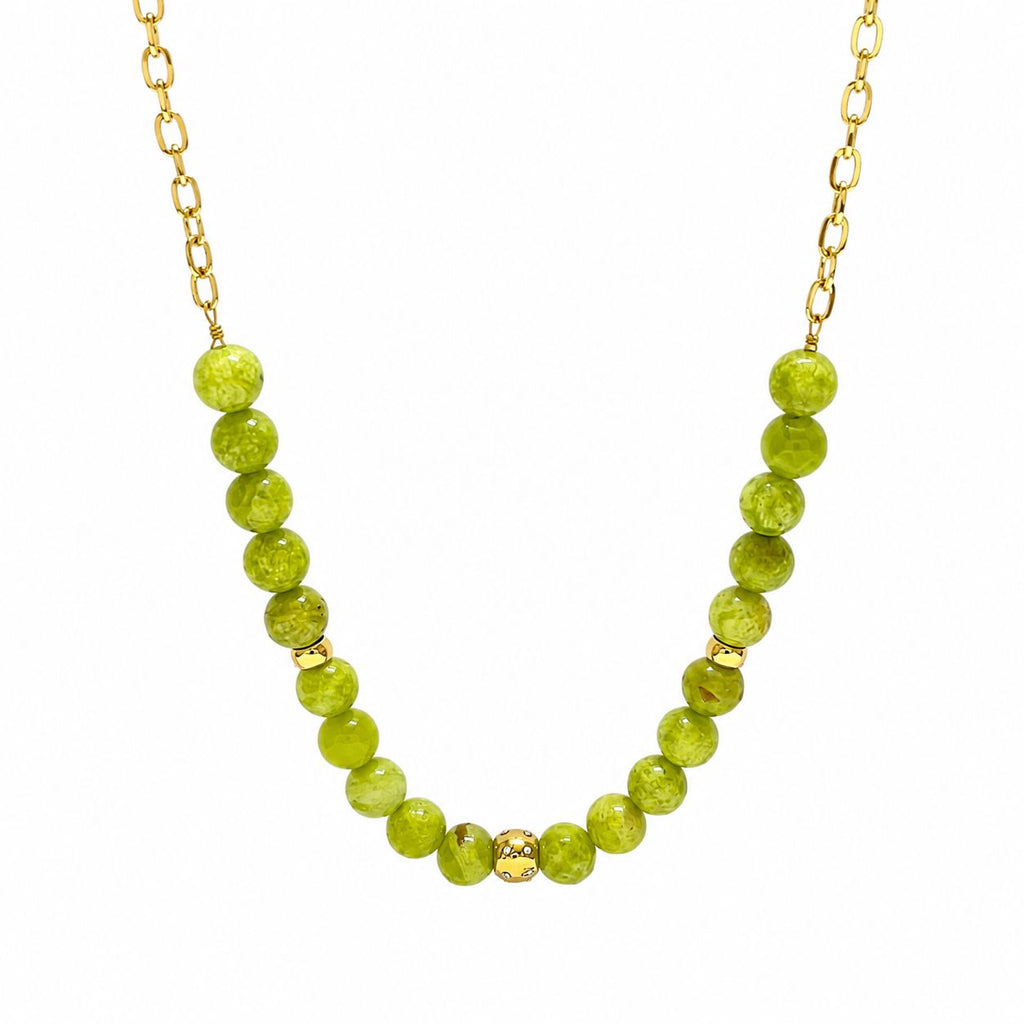 COLLAR HIBSCHITA VERDE