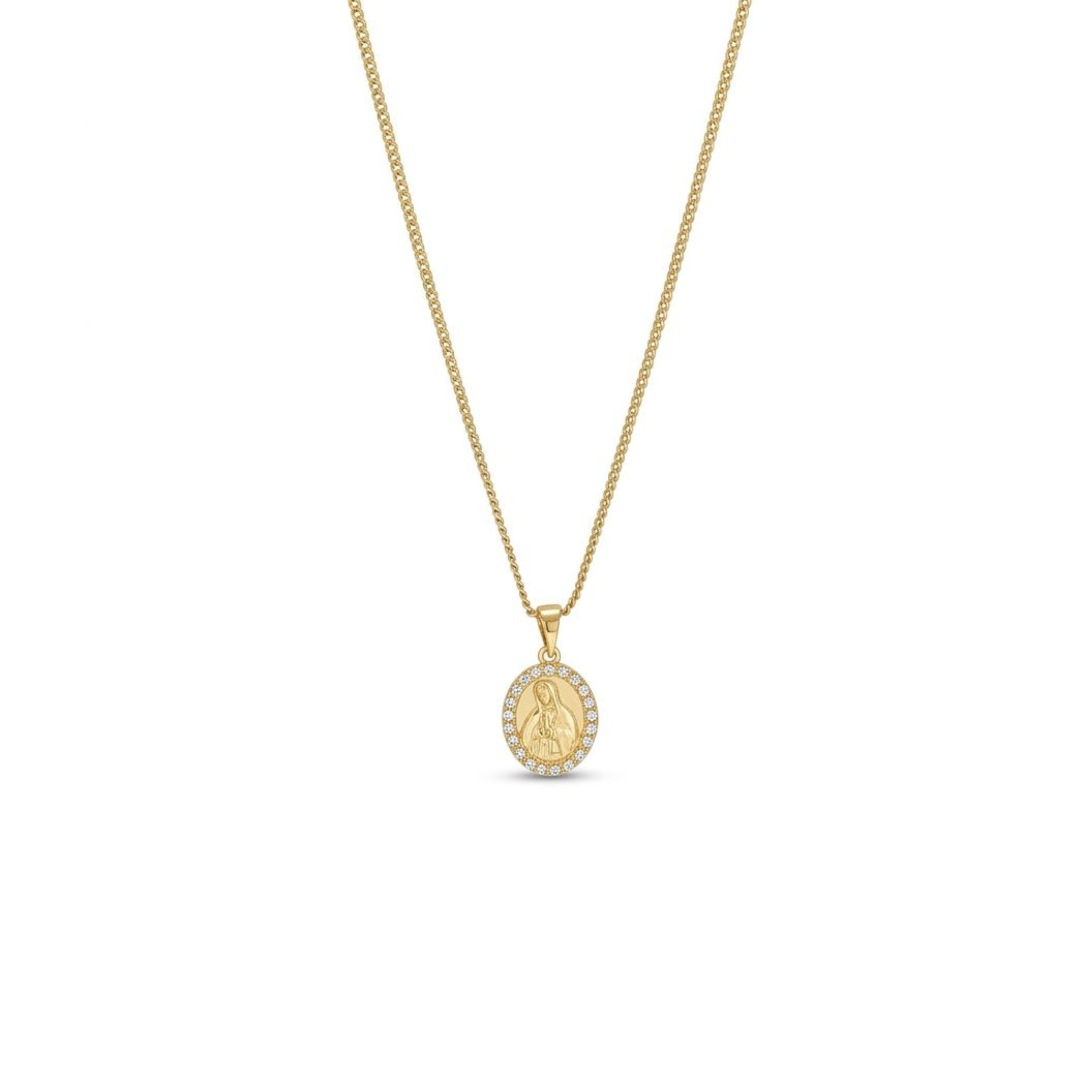 MIRACULOUS VIRGIN NECKLACE