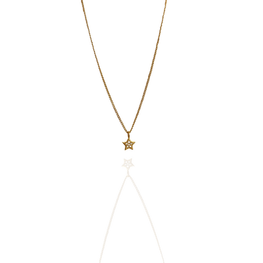 GIRL'S STAR ZIRCONIA NECKLACE