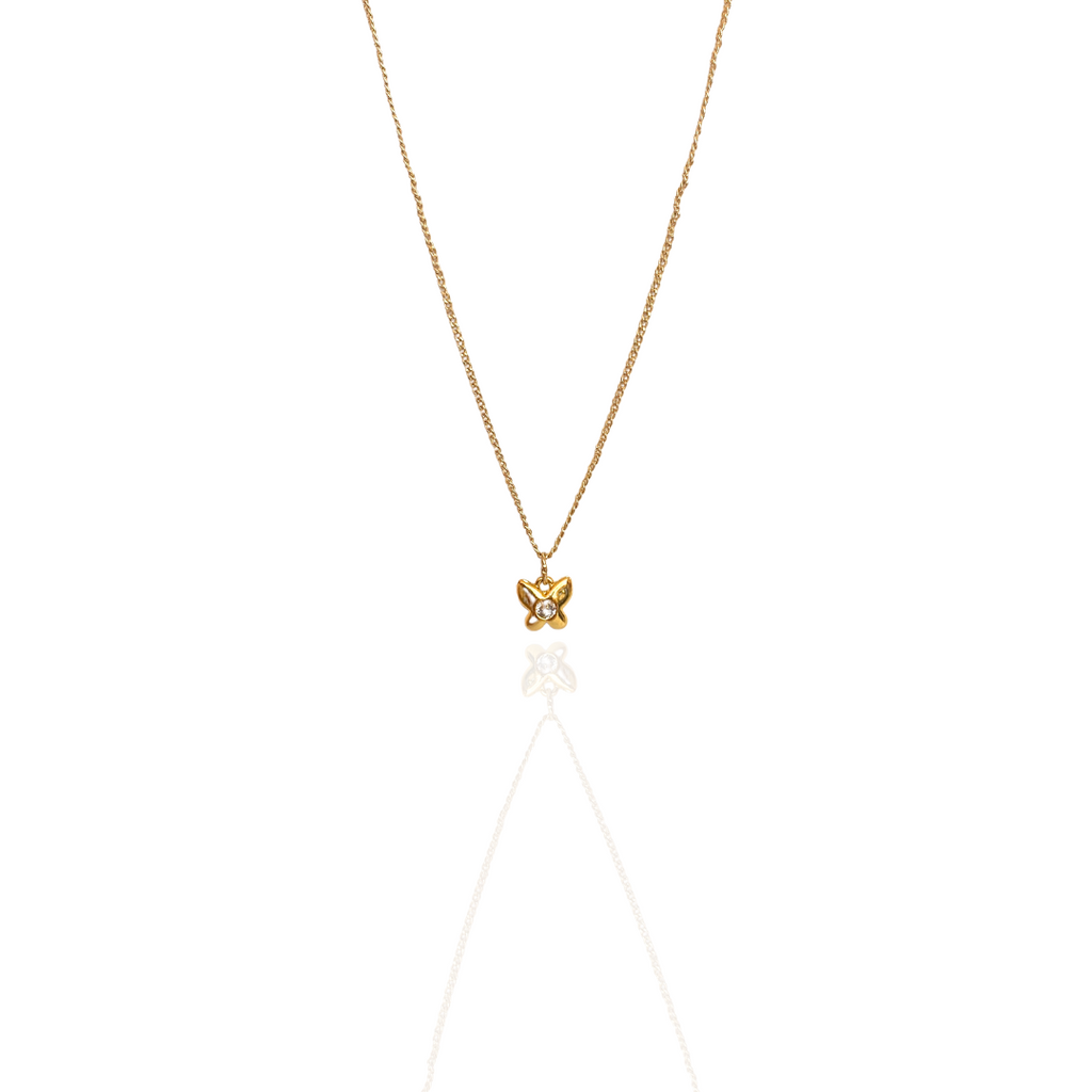 MINI BUTTERFLY GIRL'S NECKLACE