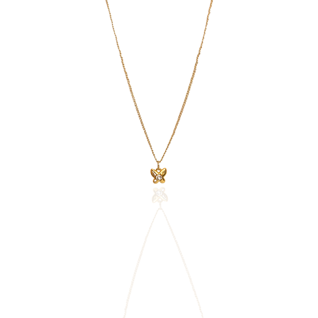 MINI BUTTERFLY GIRL'S NECKLACE