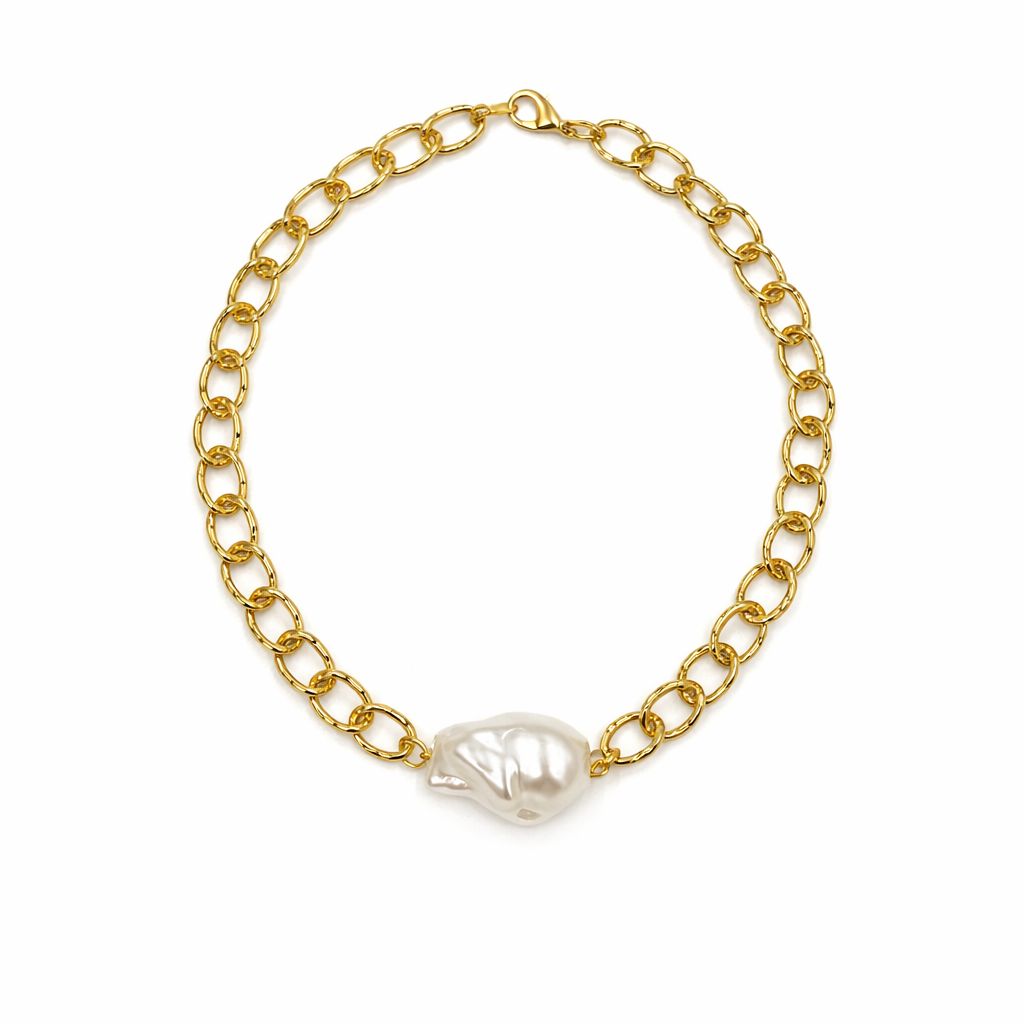 MABESHELL PEARL NECKLACE