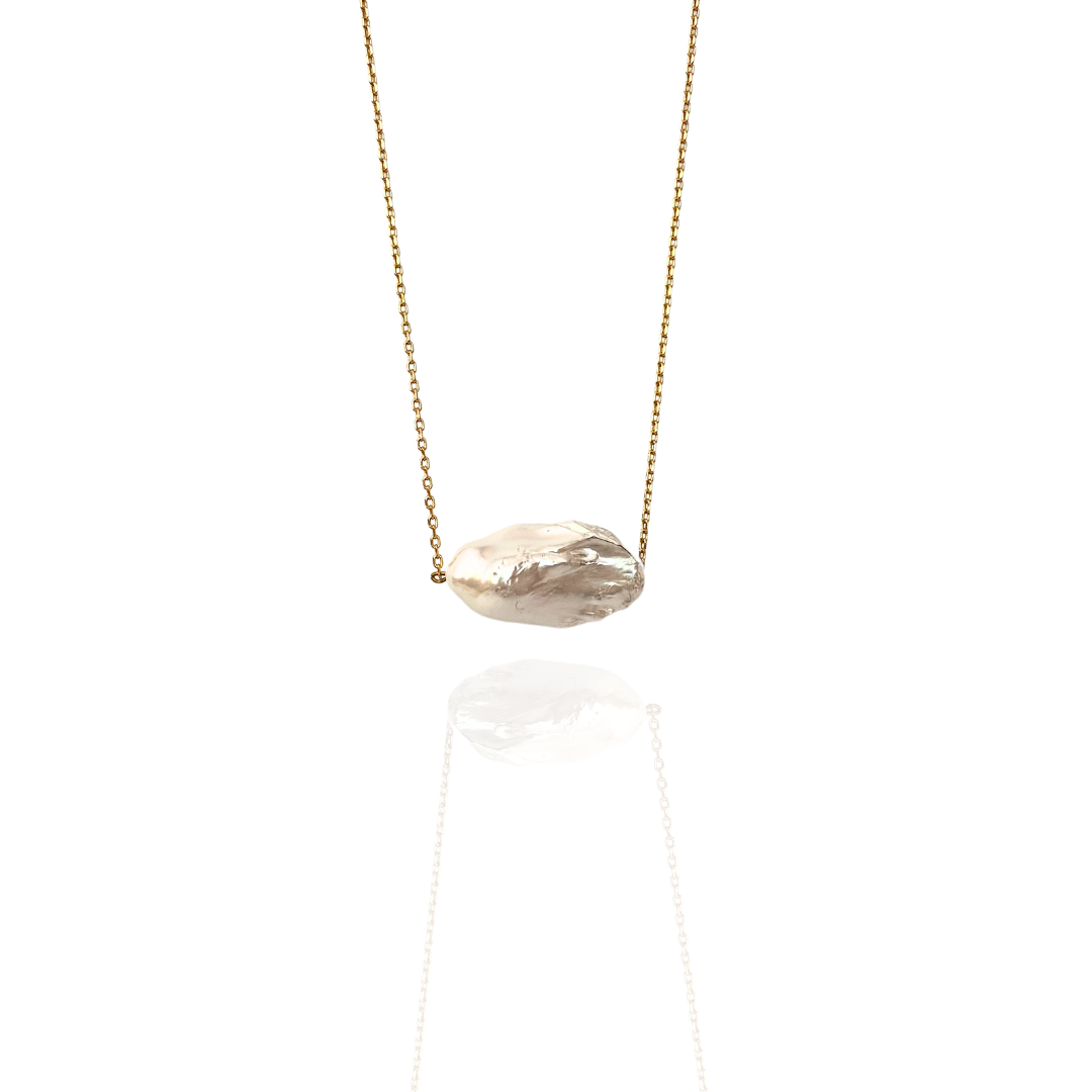 COLLAR PERLA NUGGET
