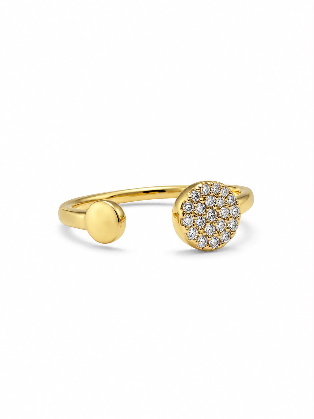 ANILLO DOS CIRCULOS ZIRCONIAS