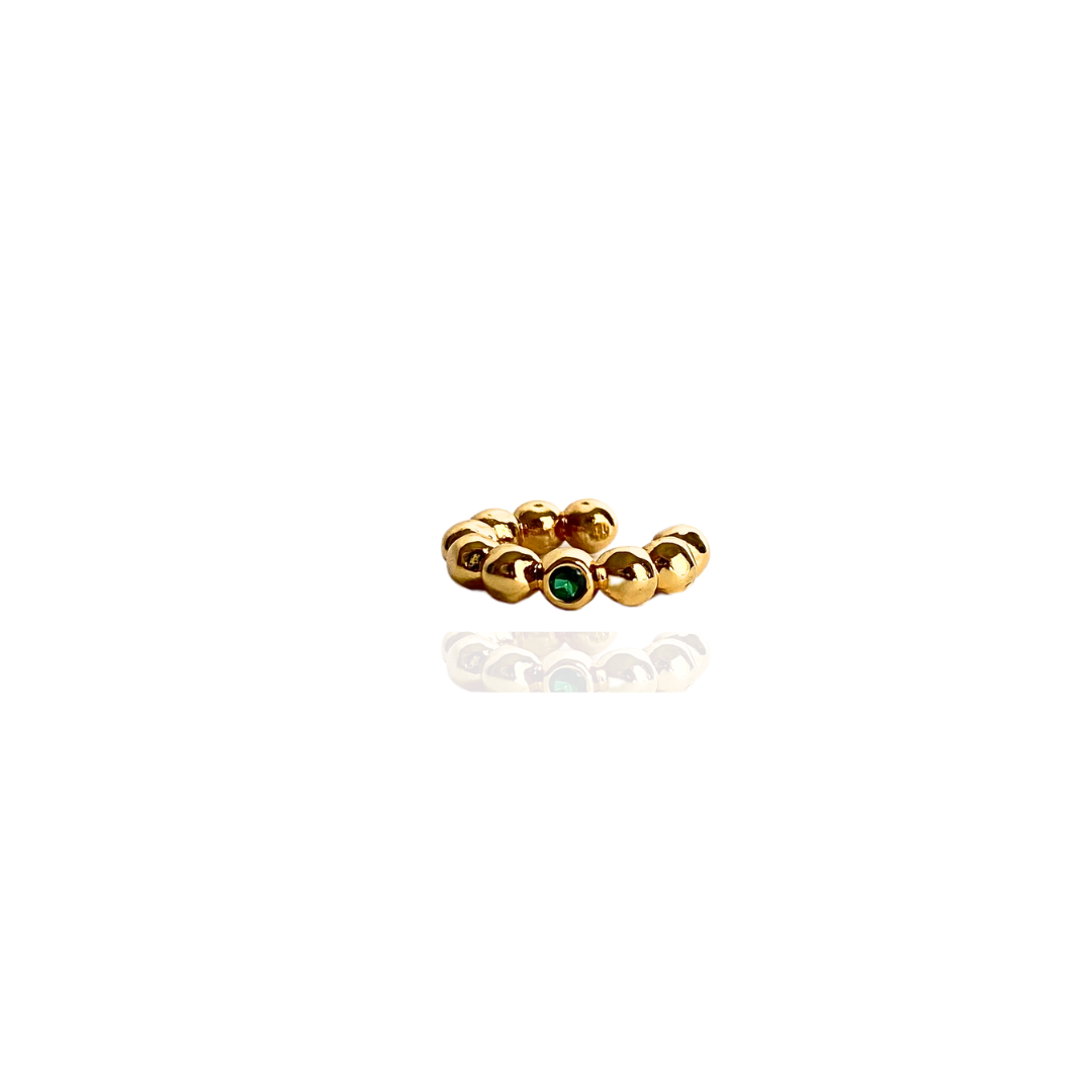 Green Zirconia Earcuff