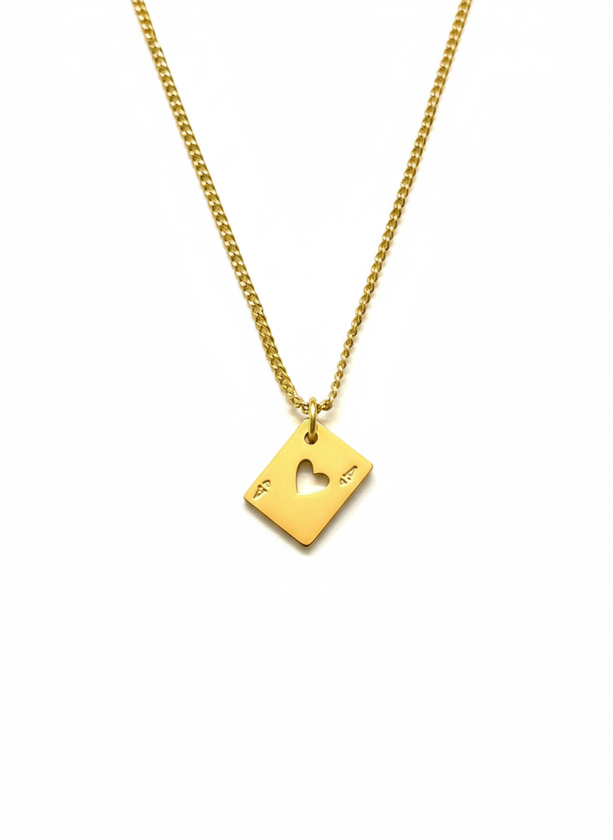 ACE OF HEARTS NECKLACE