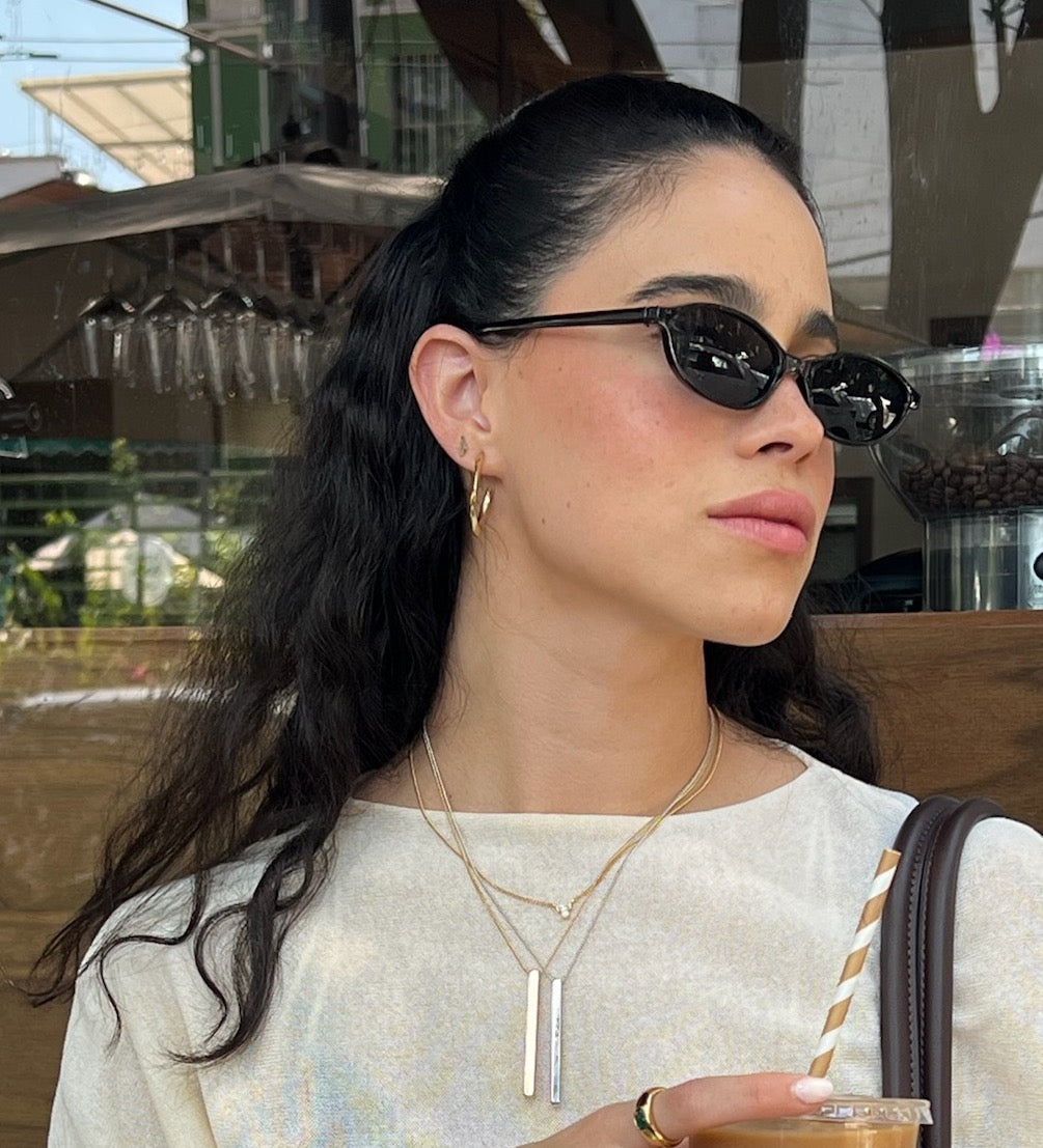 TWISTED HOOP EARRINGS