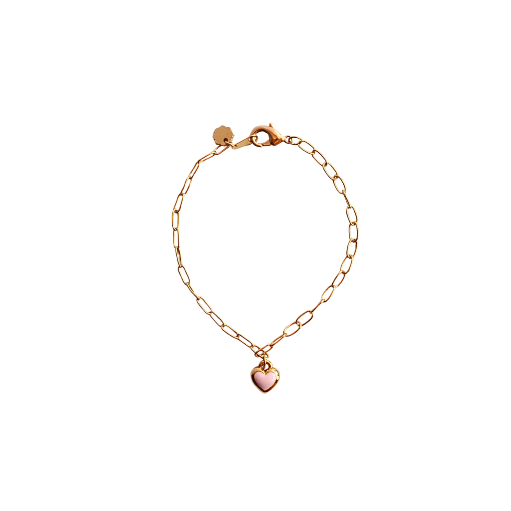 PULSERA CRUZ ROSA