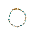 PULSERA OJOS AZULES