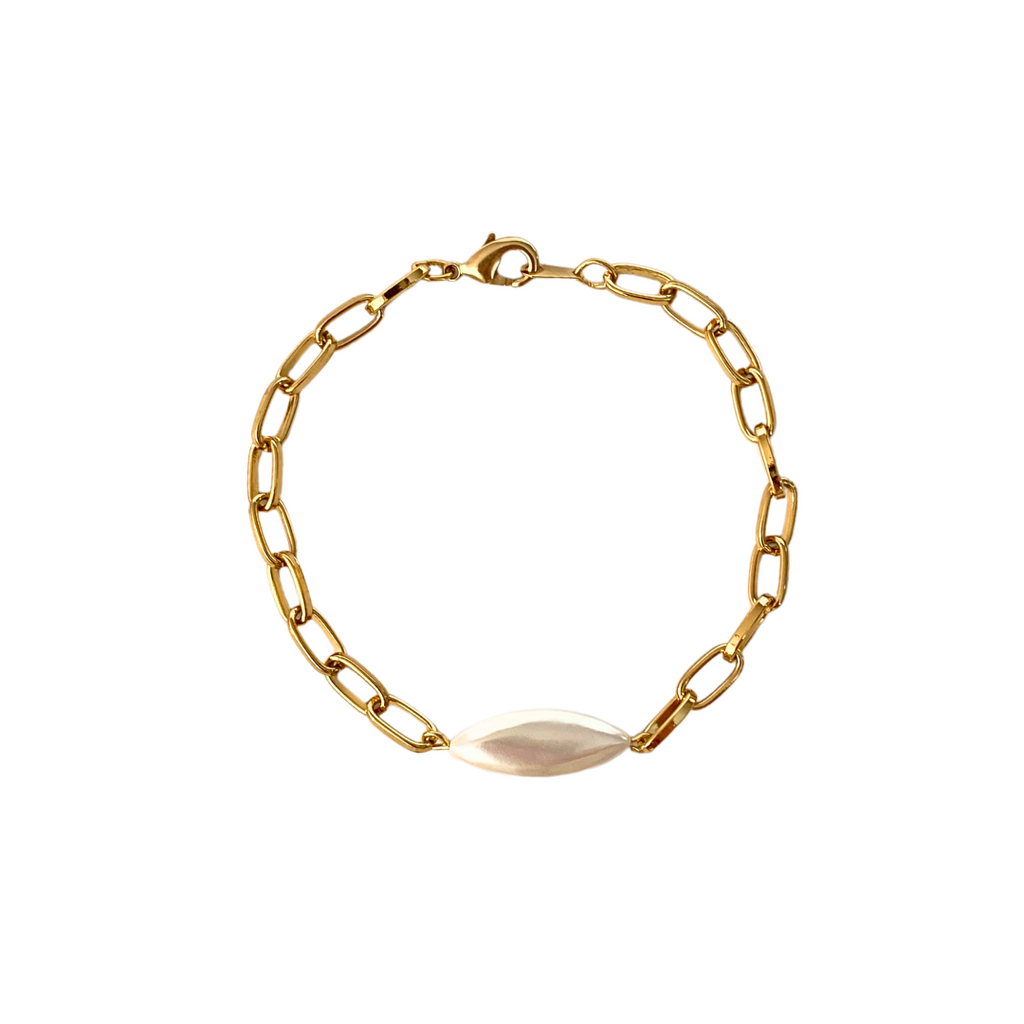 EYEHORSE PEARL BRACELET