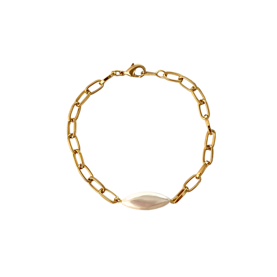 EYEHORSE PEARL BRACELET