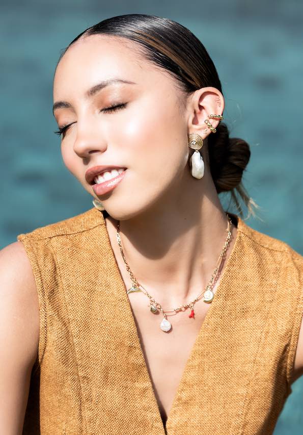 Green Zirconia Earcuff