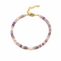 ANKLET AMATISTA Y PERLA