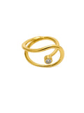 ANILLO ARO Y ZIRCONIA