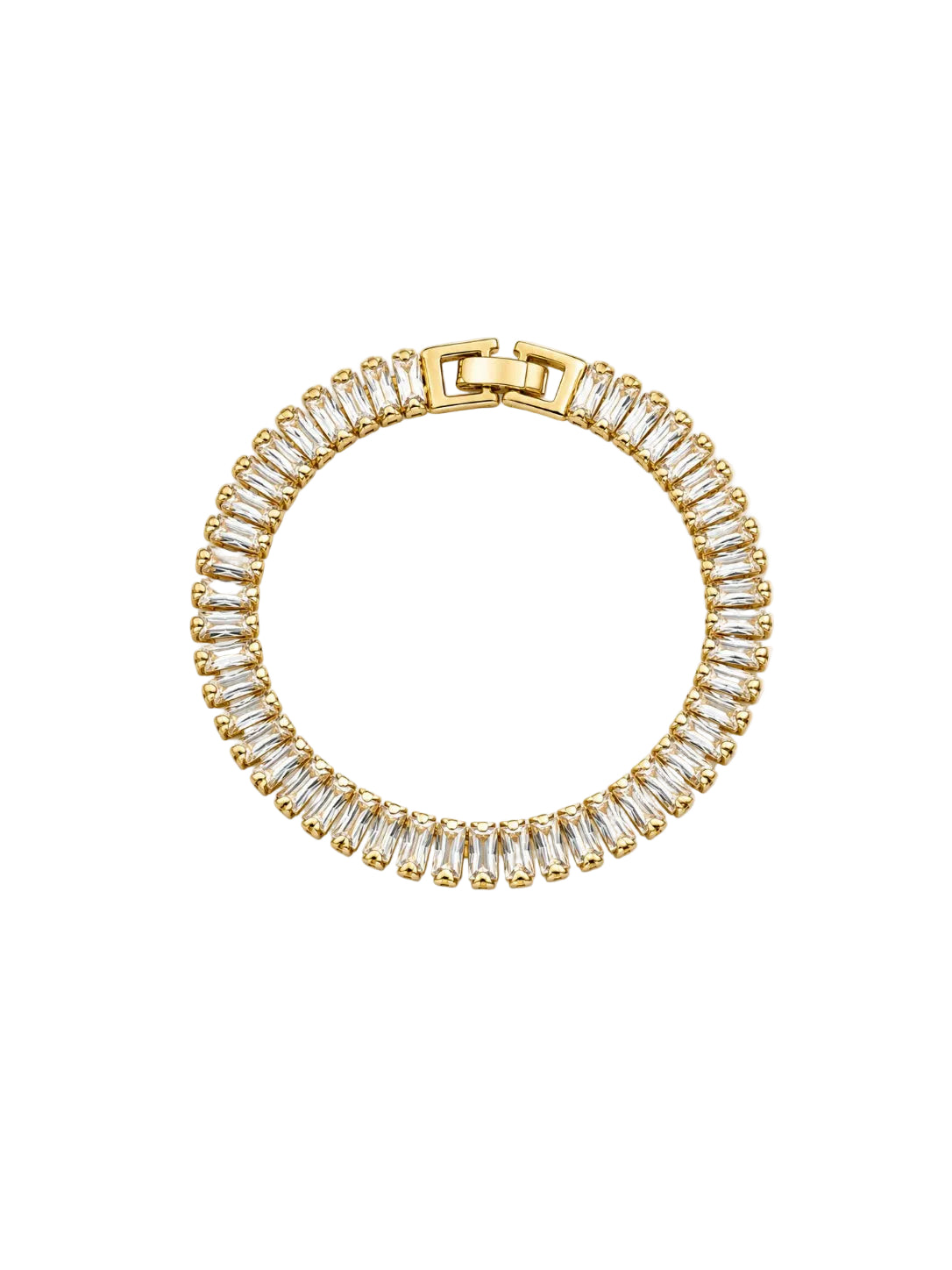 PULSERA ZIRCONIAS RECTANGULO