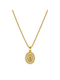 COLLAR VIRGEN MADRE PERLA