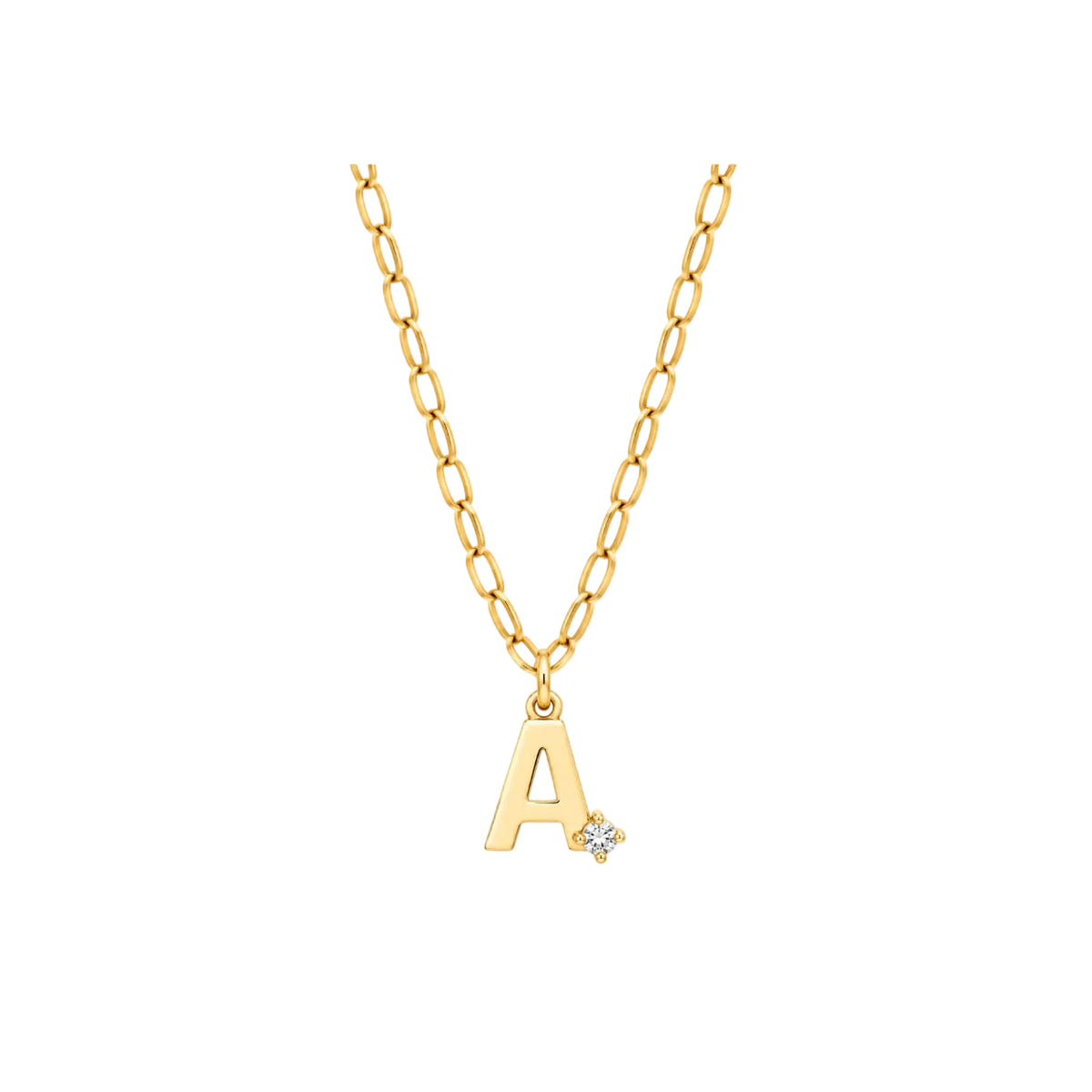 COLLAR INICIAL CON ZIRCONIA
