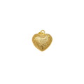 DIAMOND-CUT HEART CHARM