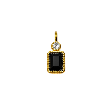 CHARM ZIRCONIA NEGRA