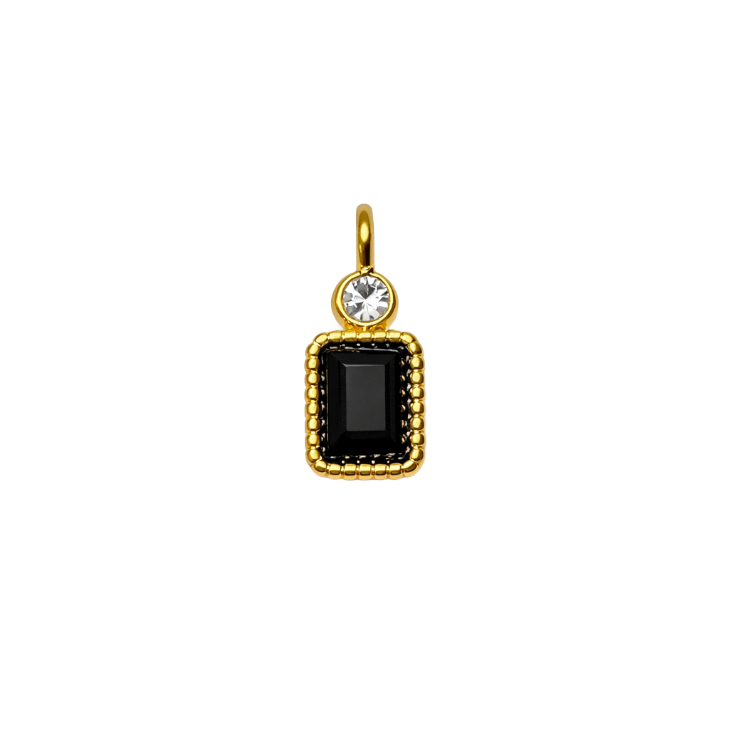 CHARM ZIRCONIA NEGRA