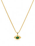 COLLAR OJO VERDE