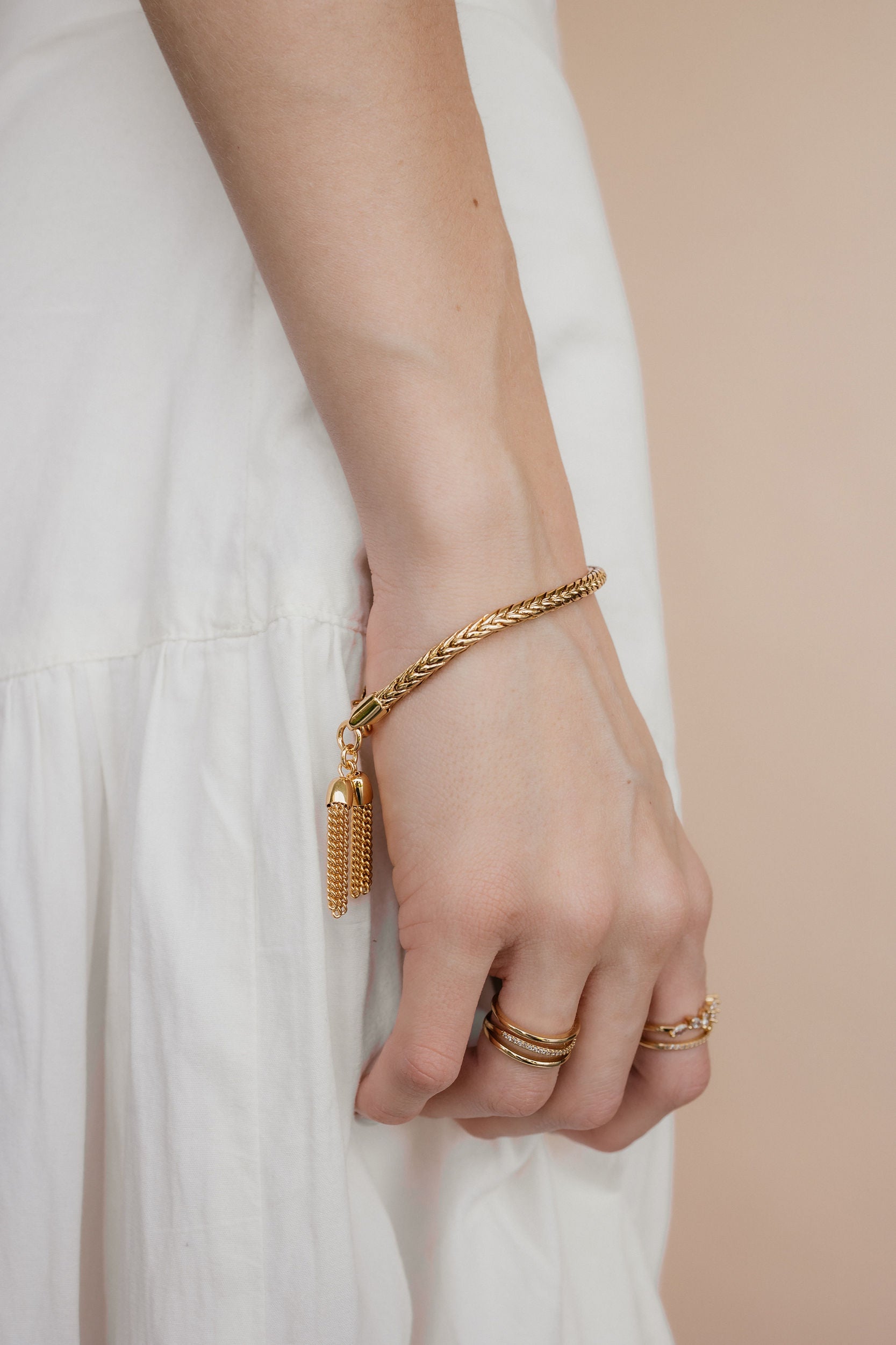 PULSERA DOS BORLAS