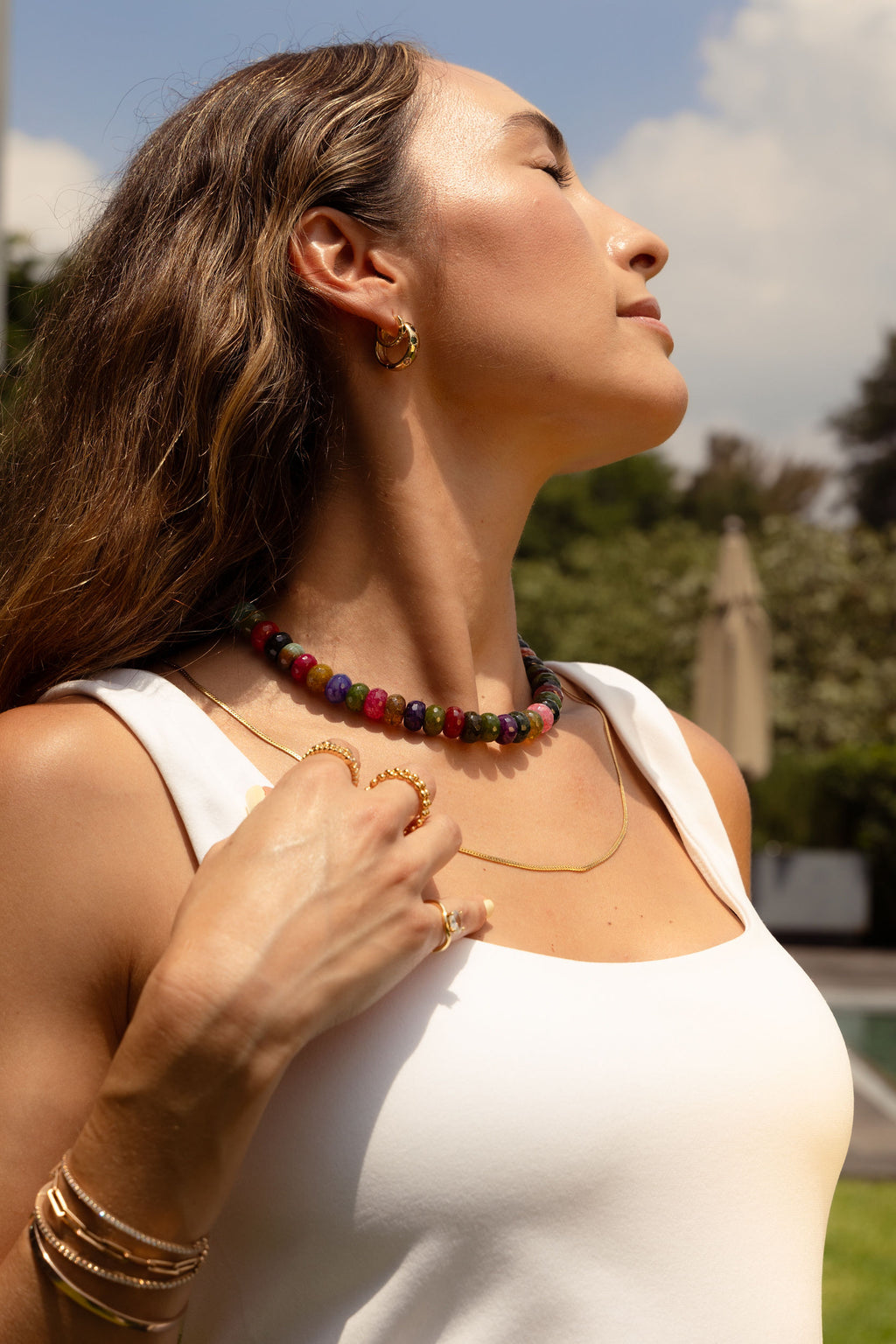 COLLAR PIEDRA RONDANA