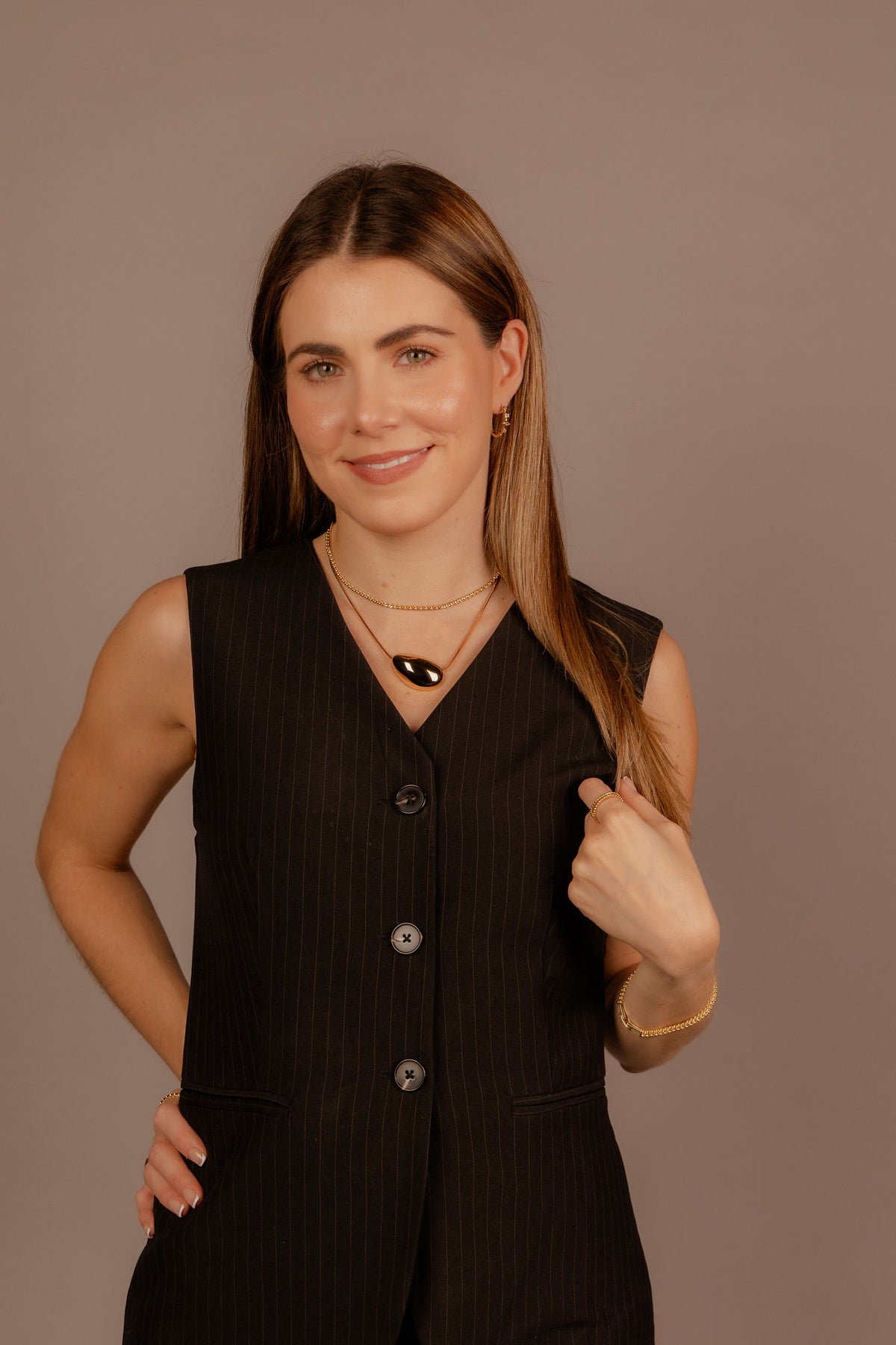 Collar Gota Perforada